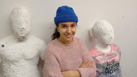 Die Berliner Designerin Sema Gedik in ihrem Studio.