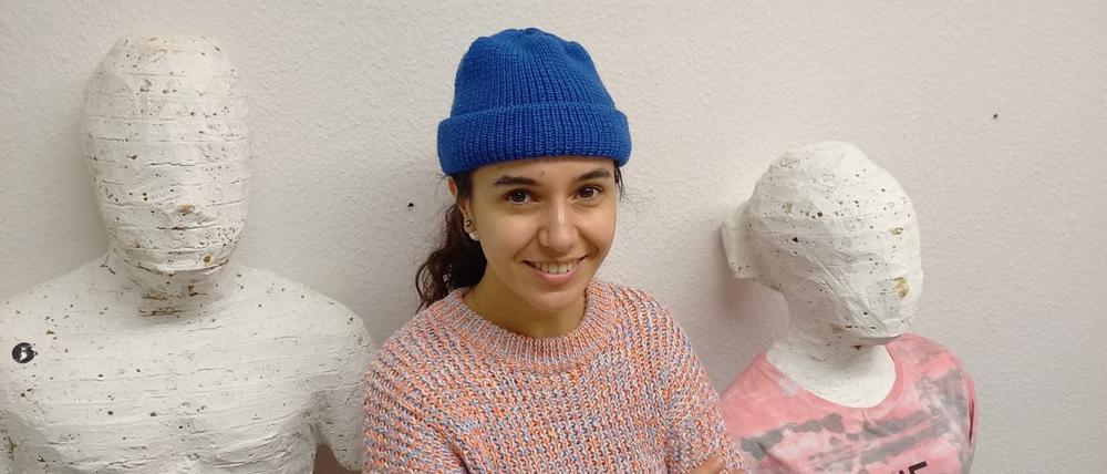 Die Berliner Designerin Sema Gedik in ihrem Studio.