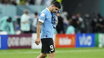 Das war es. Luis Suárez tritt am Freitagabend von der Weltbühne ab. 
