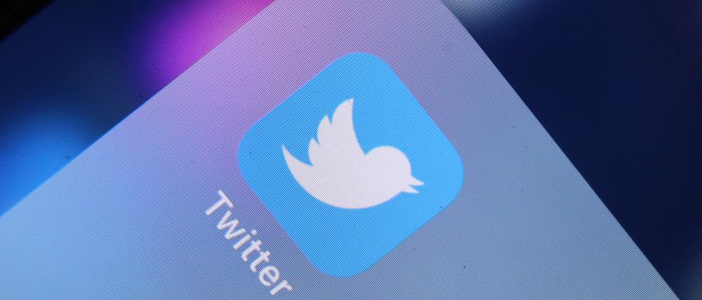 Das Logo der Nachrichten-Plattform Twitter.