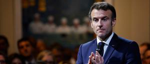 Emmanuel Macron bei einem Besuch in den USA.