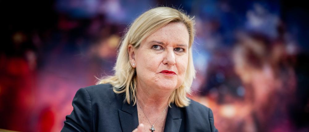 Die Wehrbeauftragte des Bundestages Eva Högl (SPD).