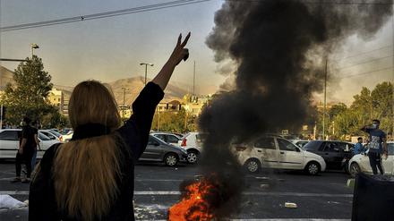 Proteste in Teheran im September.