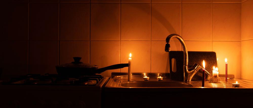 In der Ukraine kommt es immer wieder zu Stromausfällen.