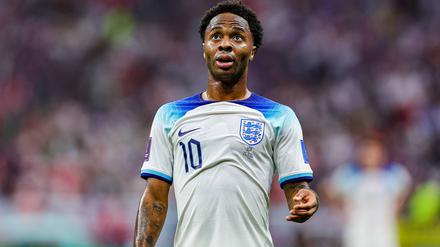 Englands Stürmer Raheem Sterling