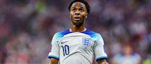 Englands Stürmer Raheem Sterling