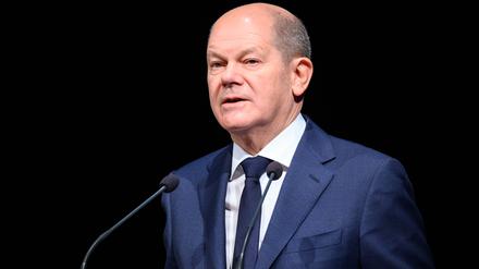 Bundeskanzler Olaf Scholz (SPD).