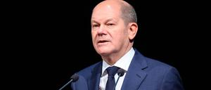 Bundeskanzler Olaf Scholz (SPD).