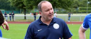 Mario Reichel, hier als Trainer des SV Tasmania. 
