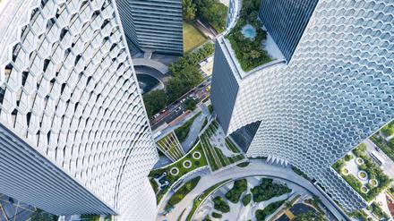 © OMA Ole Scheeren »The Interlace«, Foto: Iwan Baan