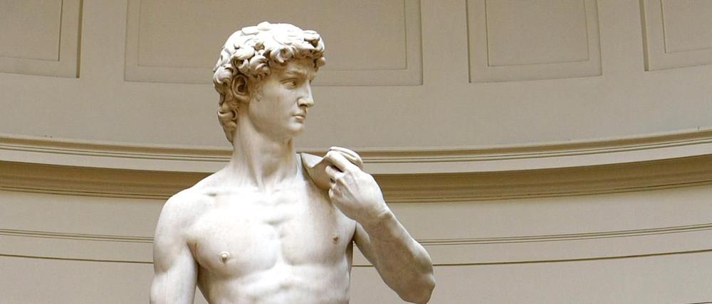 Die berühmte Statue des „David“. 