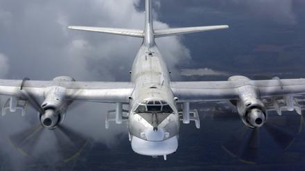 Strategischer Bomber Tupolev Tu-95. (Archiv)