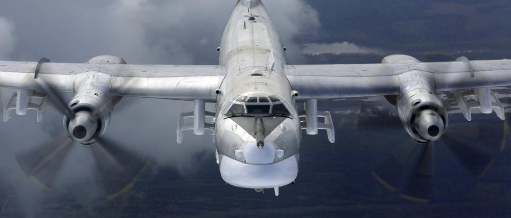Strategischer Bomber Tupolev Tu-95. (Archiv)