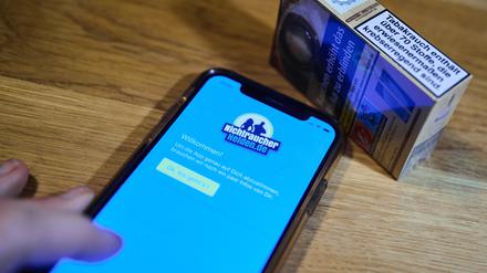 Auch für die Rauchentwöhnung gibt es Angebote per App.