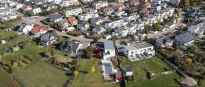 Bei Neubauten wie in diesem Areal ist die Klimabilanz in der Regel besser.