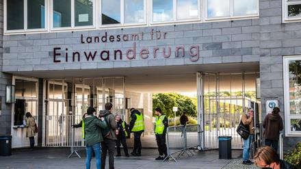 Das Landesamt für Einwanderung am Friedrich-Krause-Ufer in Berlin.