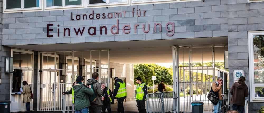 Das Landesamt für Einwanderung am Friedrich-Krause-Ufer in Berlin.
