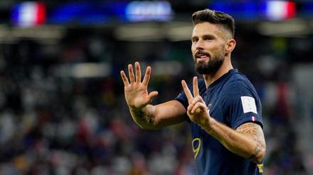 Fünf und zwei. Macht 52 Tore für die Équipe tricolore.