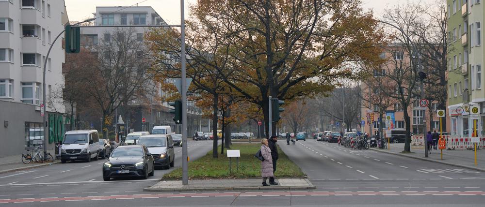 Die Uhlandstraße in Berlin-Wilmersdorf.