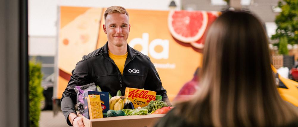 Anfang 2023 will der norwegische Online-Supermarkt Oda die ersten Lieferungen in Berlin ausfahren.