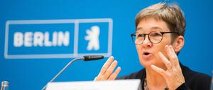 Ulrike Gote (Grüne), Berliner Senatorin für Gesundheit und Wissenschaft.