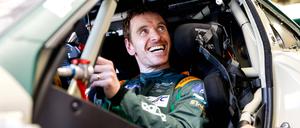 Michael Fassbender erlebte auch ein paar glückliche Momente in seinem Porsche.