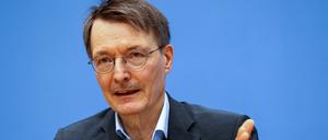 Gesundheitsminister Karl Lauterbach (SPD).