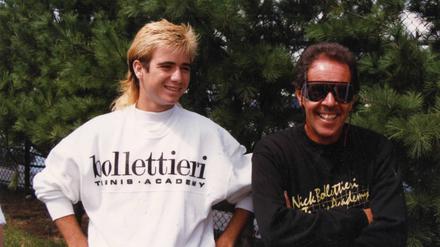 Andre Agassi und Nick Bollettieri verband eine Hassliebe.