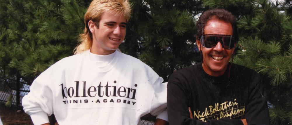 Andre Agassi und Nick Bollettieri verband eine Hassliebe.
