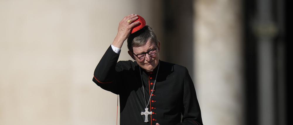 Kardinal Rainer Maria Woelki im Oktober bei der Generalaudienz mit dem Papst im Vatikan.