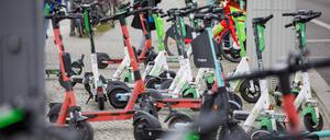 E-Roller in Berlin.