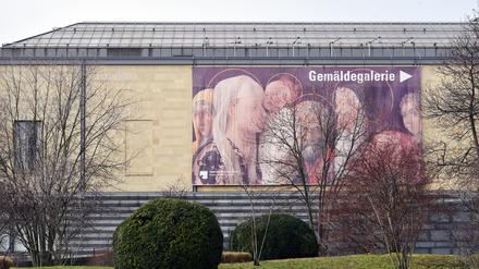 Die Berliner Gemäldegalerie, am Kulturforum.