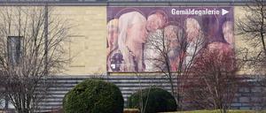 Die Berliner Gemäldegalerie, am Kulturforum. 