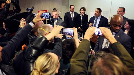 Richter und Staatsanwälte in New York.