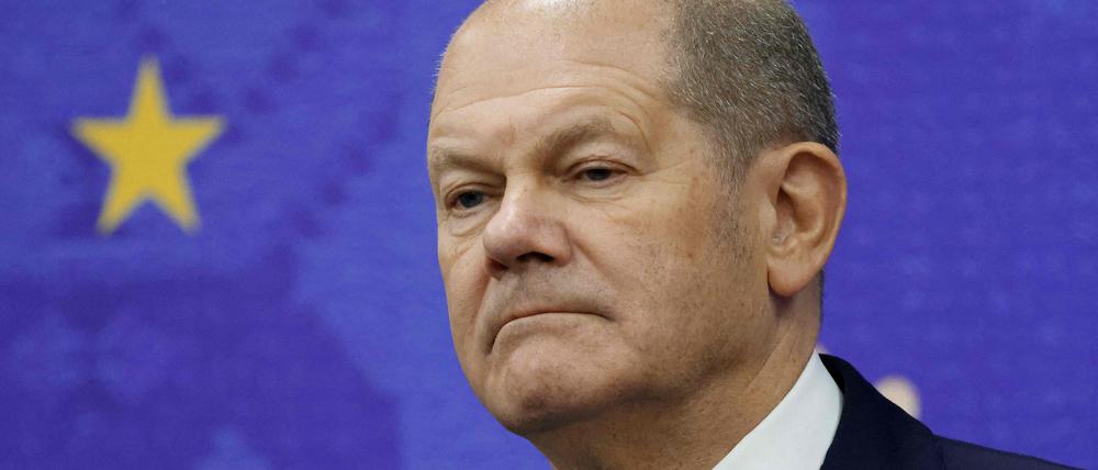 Olaf Scholz kommt in einer Umfrage nicht gut an.