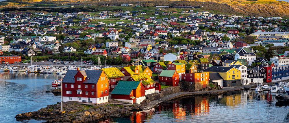 Hauptstadt der Färöer-Inseln: Tórshavn