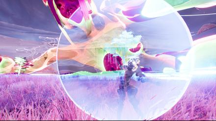 Keikens Spiel „Morphogenic Angels“ zeigt eine Welt, in der Menschen erweitere Fähigkeiten haben.