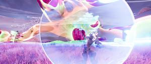 Keikens Spiel „Morphogenic Angels“ zeigt eine Welt, in der Menschen erweitere Fähigkeiten haben.
