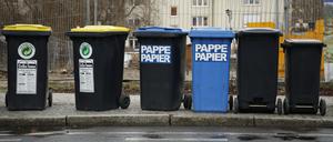 Bei manchen Stoffen funktioniert die Müllsammlung und -verwertung gut, bei anderen nicht. 