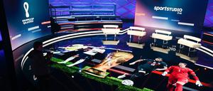 Teures Investment: das WM-Studio von ARD und ZDF