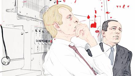 Die Comic-Autoren machen den kreativen Prozess des Komponisten Karl-Heinz Stockhausen sichtbar.