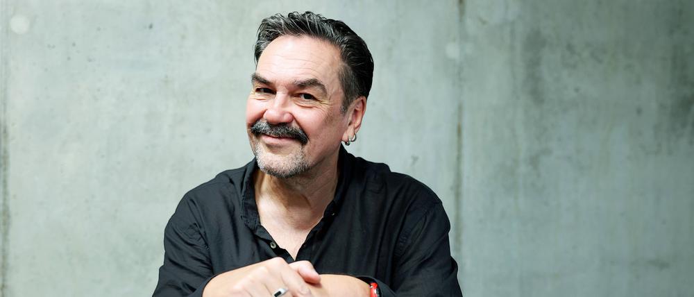 Der ukrainische Schriftsteller Juri Andruchowytsch, Schriftsteller.