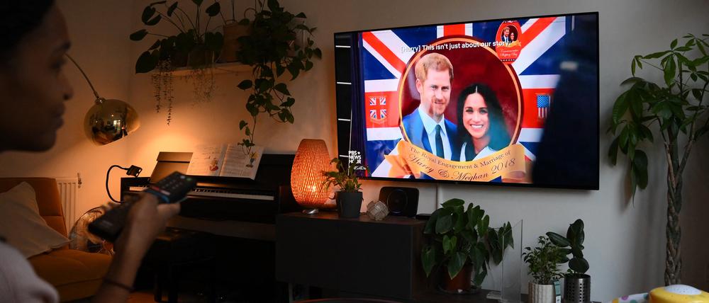 Auf dem Schirm: die Netlflix-Doku „Harry & Meghan“