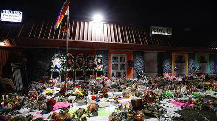 Club Q in Colorado Springs nach der Attacke.