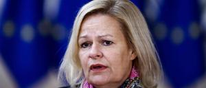 Innenministerin Nancy Faeser.