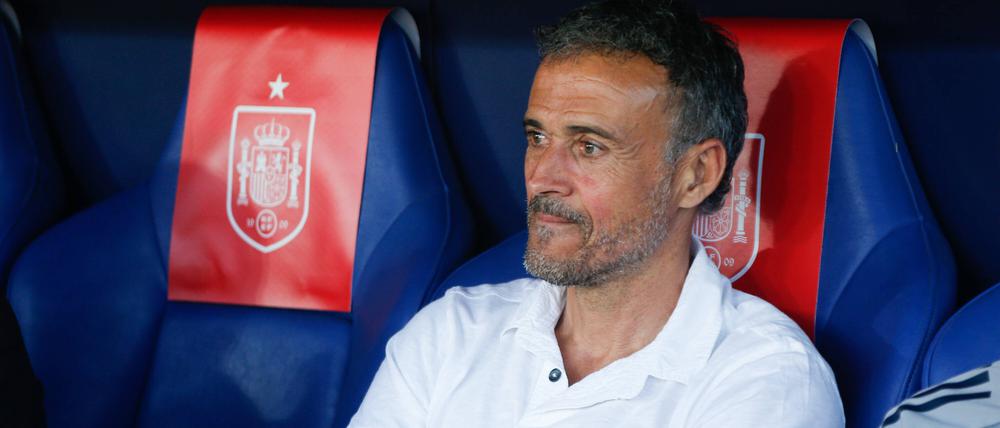 Luis Enrique muss seinen Platz auf Spaniens Trainerbank räumen.