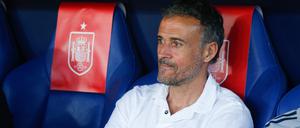 Luis Enrique muss seinen Platz auf Spaniens Trainerbank räumen.