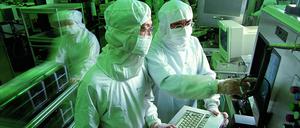 Forscher bei Tsmc bei der Arbeit.