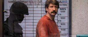 Viktor Bout im Jahr 2010 auf dem Weg zu einer Anhörung in Bangkok.