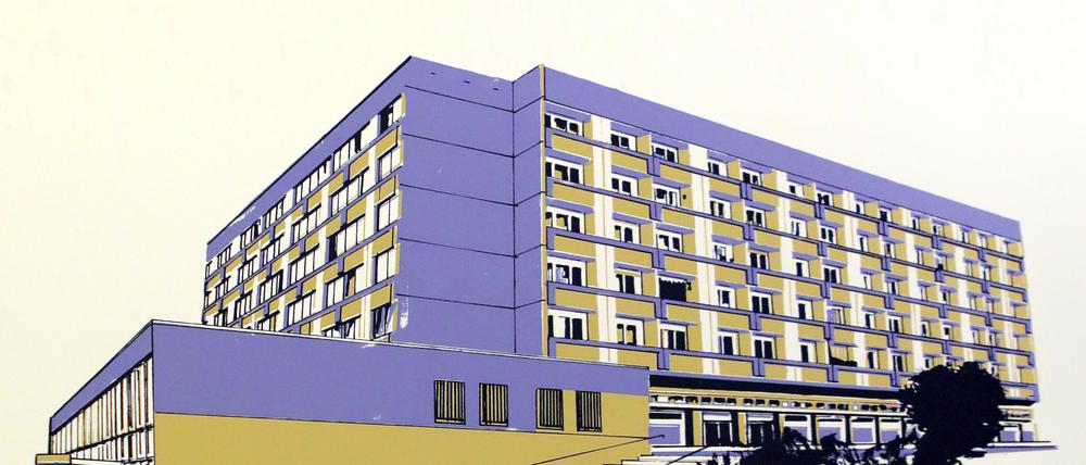 Einer von acht für 2023. Der Wandkalender „Serielle Architektur und Neubaugebiete“ entstammt dem Studio 114 Potsdam.